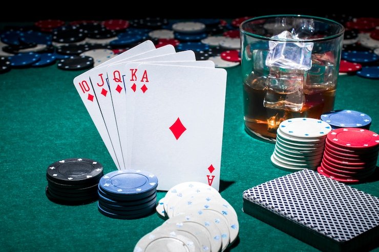 Suasana meja Live Casino bmw77 dengan dealer profesional siaran langsung